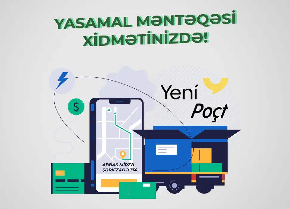 Yasamal Təhvil Məntəqəmiz fəaliyyətə başladı 